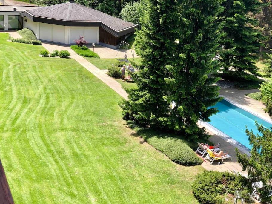 Modern Laax Apt, Swimming Pools, Wellness & Tennis エクステリア 写真