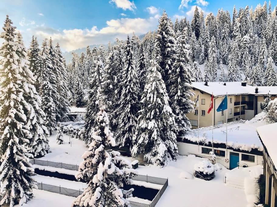 Modern Laax Apt, Swimming Pools, Wellness & Tennis エクステリア 写真